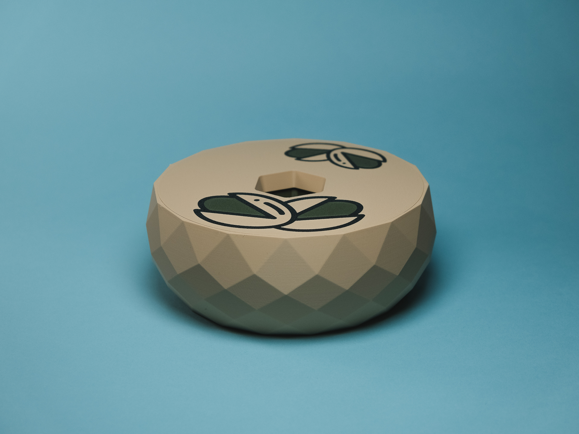 Geometric Snack Bowl – Modern 3D Printed Design