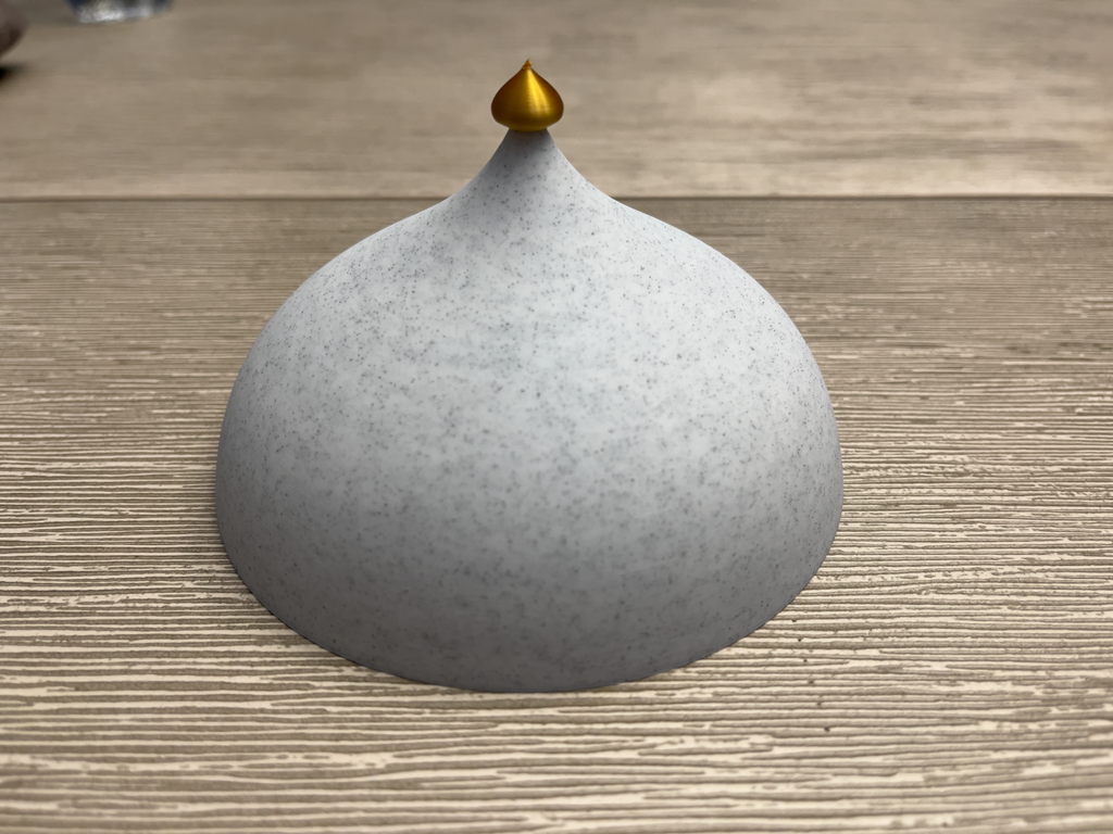 Ramadan Dome Date Bowl – 3D Printed Decorative Serving Dish