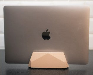 Geometric Laptop Stand – Vertical Holder