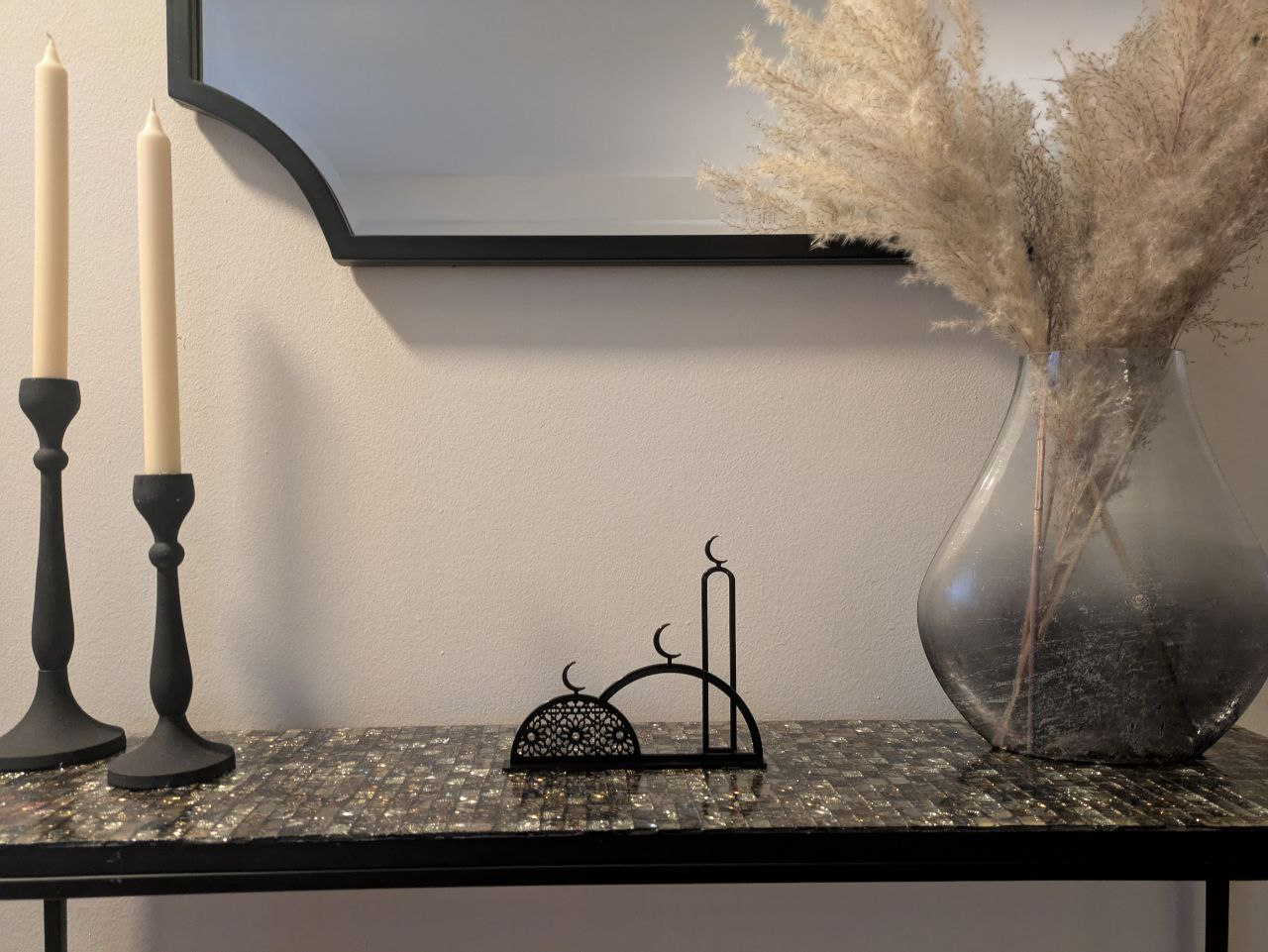 3D Printed Mosque Silhouette Decor – Ramadan & Eid Table Ornament