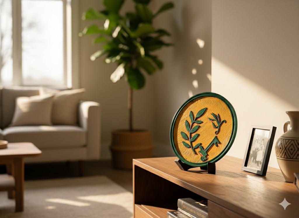 The Eternal Return | 3D-Printed Palestinian Heritage Emblem