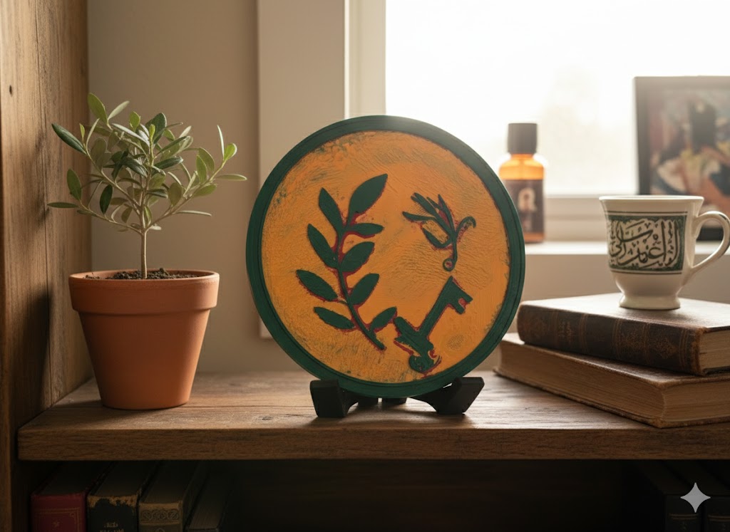 The Eternal Return | 3D-Printed Palestinian Heritage Emblem