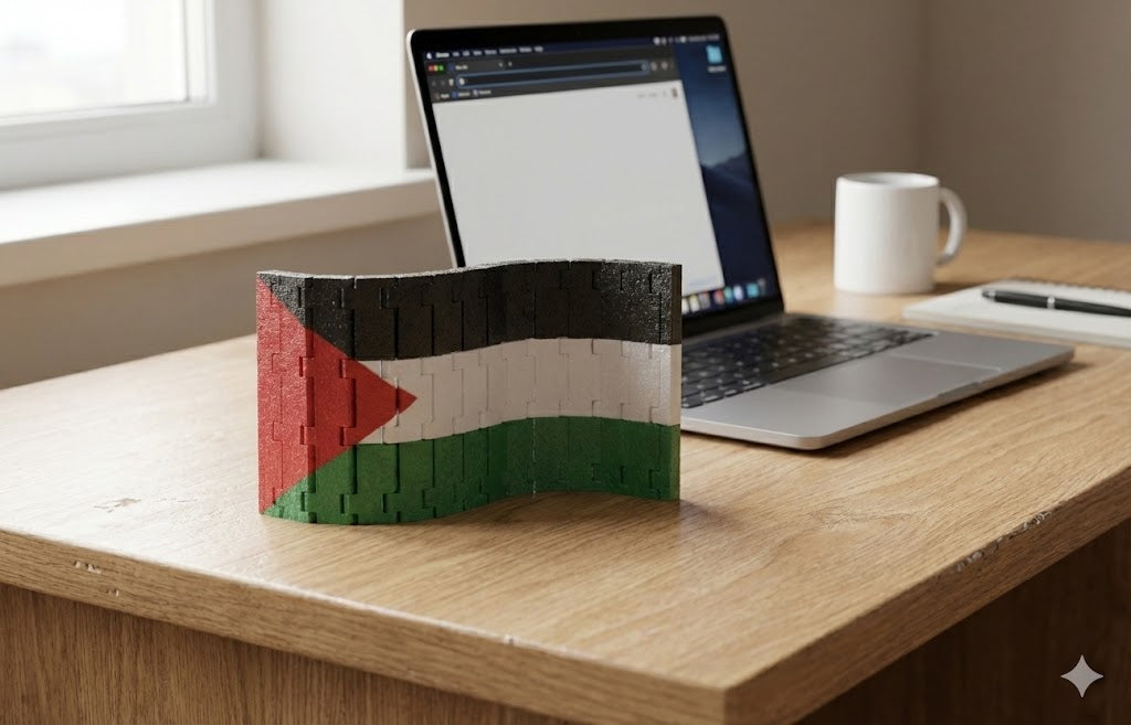 Flexi Palestine Flag - Resilience in Motion